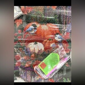 Diamond Painting Craft Kit Autumn Blue Jays Fall Pumpkins